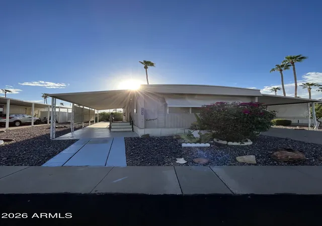 Photo 1 of Manufactured home for sale at 303 S Recker Rd #144, Mesa, AZ 85206 | MLS# 7060722 | Listing updated on 2026-08-11