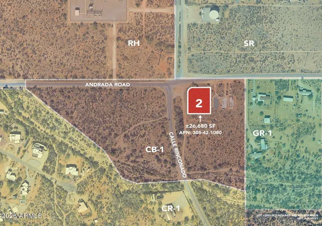 Photo 1 of Land for sale at 3144 E Andrada Rd #13, Vail, AZ 85641 | MLS# 7063530 | Listing updated on 2026-08-07