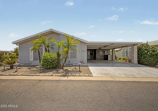 Photo 1 of Manufactured home for sale at 2550 S Ellsworth Rd #225, Mesa, AZ 85209 | MLS# 7067978 | Listing updated on 2026-08-21