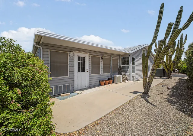 Photo 1 of Manufactured home for sale at 2550 S Ellsworth Rd #225, Mesa, AZ 85209 | MLS# 7067978 | Listing updated on 2026-10-20