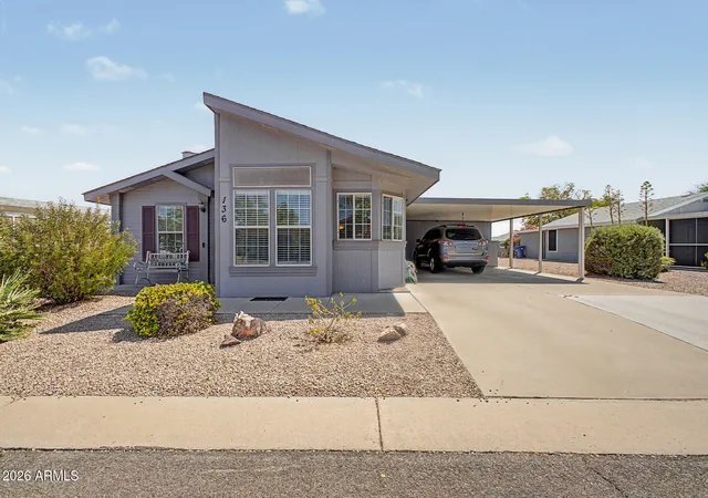 Photo 1 of Sale Pending at 8500 E Southern Ave #136, Mesa, AZ 85209 | MLS# 7061489 | Listing updated on 2026-08-14