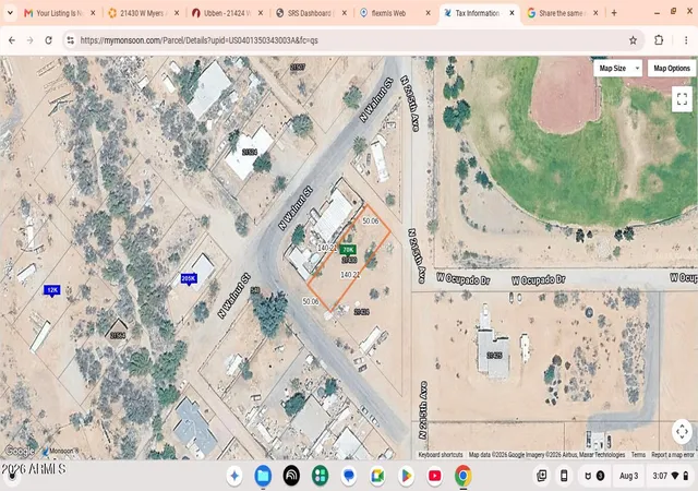 Photo 2 of Land for sale at 21430 W Myers Ave #3, Wittmann, AZ 85361 | MLS# 7061731 | Listing updated on 2026-08-31