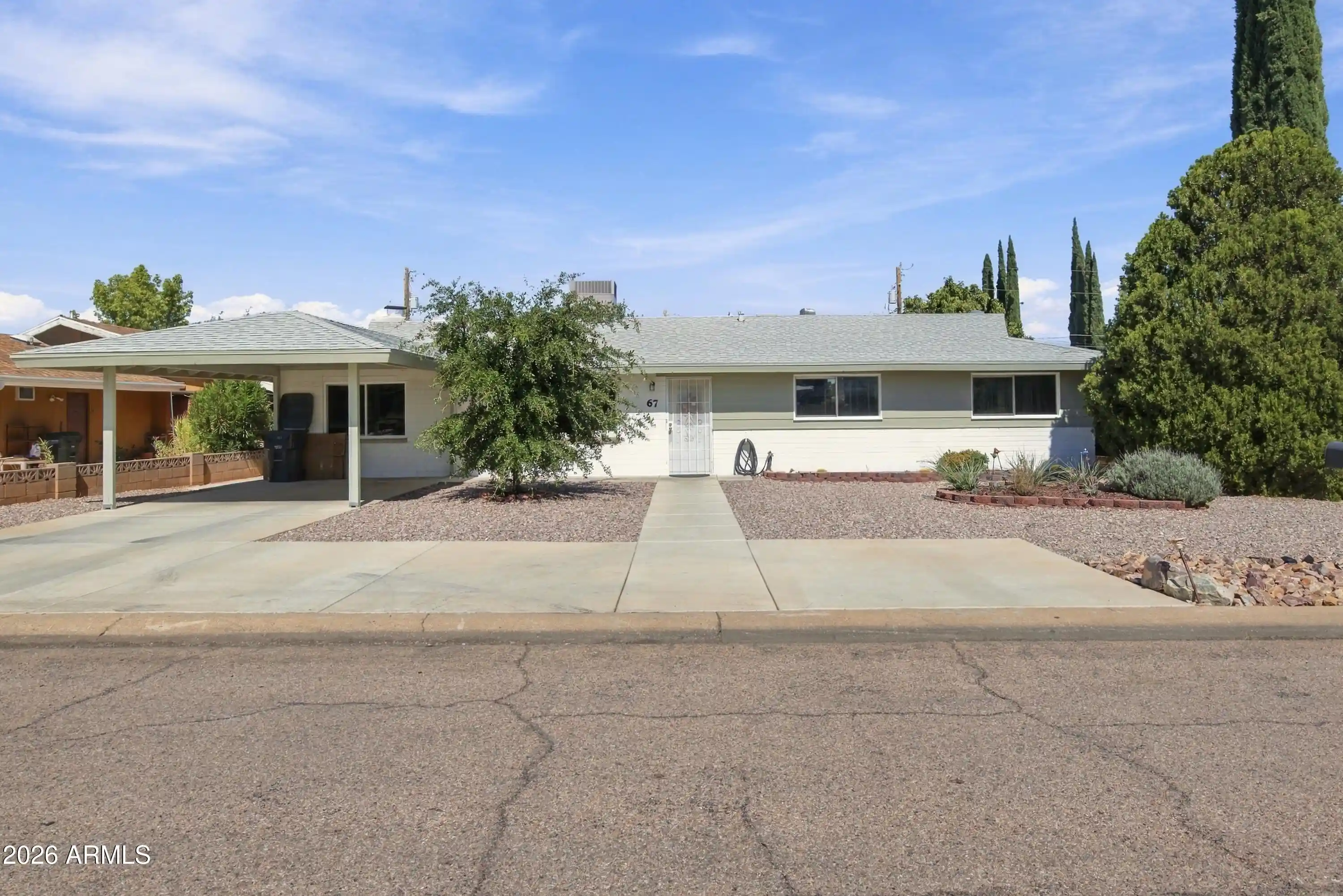 Photo 1 of Single family home for sale at 67 W Kayetan Dr, Sierra Vista, AZ 85635 | MLS# 7091879 | Listing updated on 2026-10-14