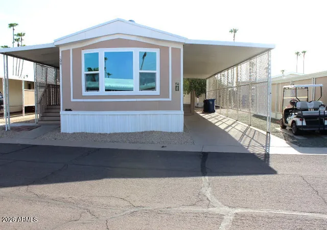 Photo 1 of Manufactured home for sale at 3300 E Broadway Rd #205, Mesa, AZ 85204 | MLS# 7072592 | Listing updated on 2026-09-19