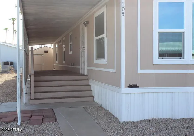 Photo 2 of Manufactured home for sale at 3300 E Broadway Rd #205, Mesa, AZ 85204 | MLS# 7072592 | Listing updated on 2026-09-19