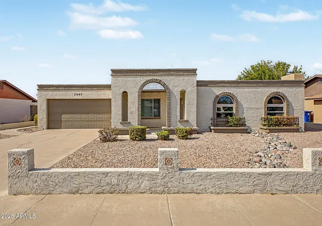 Photo 1 of Single family home for sale at 2642 W Onza Ave, Mesa, AZ 85202 | MLS# 7069191 | Listing updated on 2026-09-15
