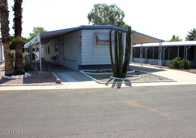 Photo 1 of Manufactured home for sale at 303 S Recker Rd #8, Mesa, AZ 85206 | MLS# 7064553 | Listing updated on 2026-09-16