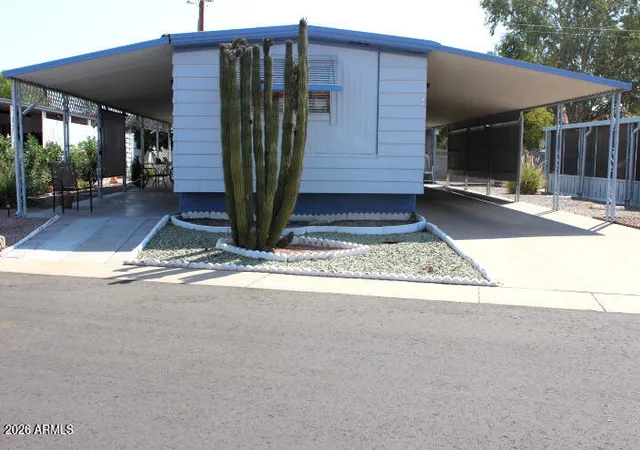 Photo 2 of Manufactured home for sale at 303 S Recker Rd #8, Mesa, AZ 85206 | MLS# 7064553 | Listing updated on 2026-09-16