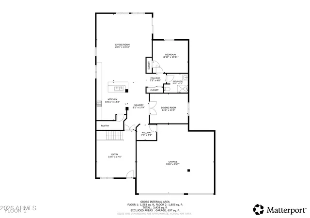 4th image of 15410 N 170Th Ln, Surprise, AZ 85388 | MLS# 7067732