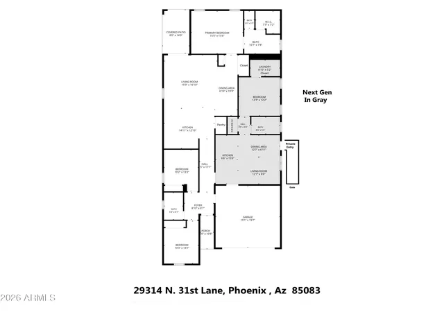 3rd image of 29314 N 31St Ln, Phoenix, AZ 85083 | MLS# 7063772