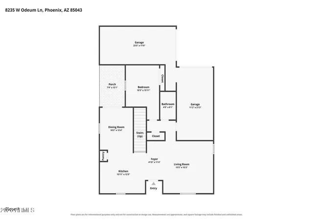 3rd image of 8235 W Odeum Ln, Phoenix, AZ 85043 | MLS# 7063690