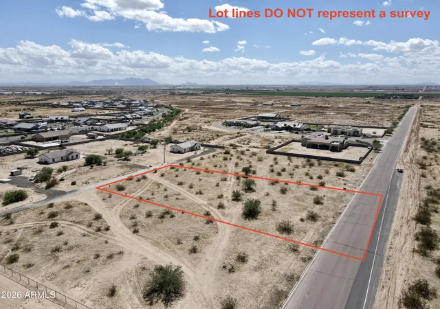 Photo 2 of Land for sale at Tbd N Weaver Rd, Casa Grande, AZ 85194 | MLS# 7063795 | Listing updated on 2026-08-27