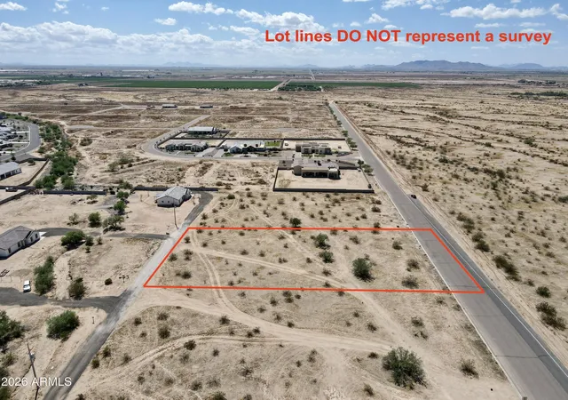 Photo 3 of Land for sale at Tbd N Weaver Rd, Casa Grande, AZ 85194 | MLS# 7063795 | Listing updated on 2026-08-27