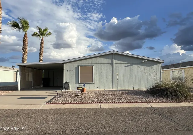Photo 1 of Manufactured home for sale at 437 E Germann Rd #123, San Tan Valley, AZ 85140 | MLS# 7064630 | Listing updated on 2026-08-24