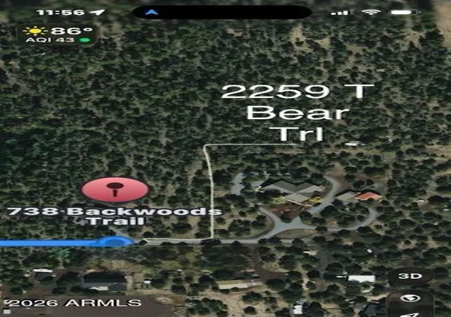 Photo 3 of Land for sale at 2259 E T Bear Trl #'-', Lakeside, AZ 85929 | MLS# 7064877 | Listing updated on 2026-09-21