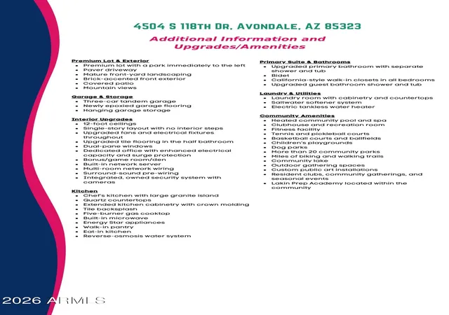 46th image of 4504 S 118th Dr, Avondale, AZ 85323 | MLS# 7067114