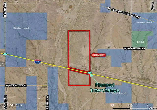 Land for sale at 0 N I 10 Fwy, Buckeye, AZ 85326 | MLS# 7065154