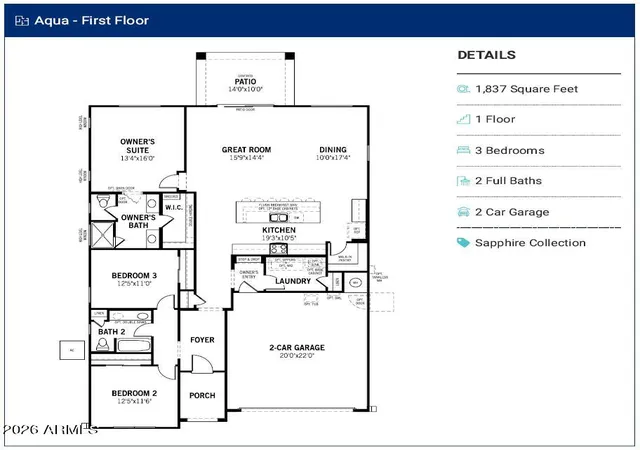 Photo 2 of Single family home for sale at 810 W Angelina Dr, San Tan Valley, AZ 85140 | MLS# 7065294 | Listing updated on 2026-09-29