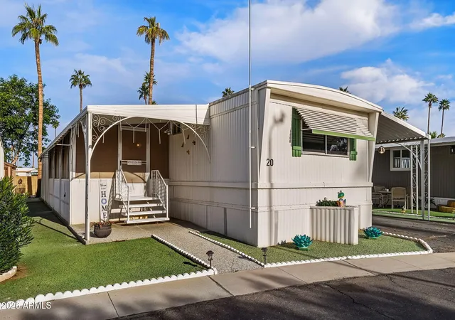 Photo 2 of Manufactured home for sale at 2701 E Allred Ave #20, Mesa, AZ 85204 | MLS# 7065283 | Listing updated on 2026-08-20