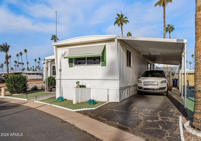 Photo 3 of Manufactured home for sale at 2701 E Allred Ave #20, Mesa, AZ 85204 | MLS# 7065283 | Listing updated on 2026-08-20