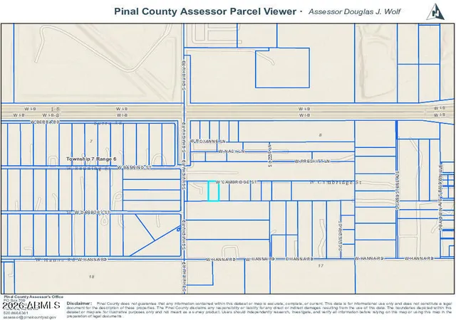 Photo 3 of Land for sale at 17521 W Cambridge St, Casa Grande, AZ 85193 | MLS# 7065714 | Listing updated on 2026-08-12