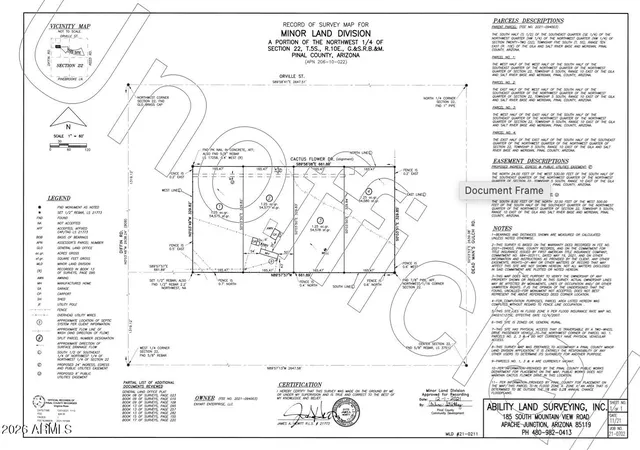 1st image of 0 E Cactus Flower Dr #C and D, Florence, AZ 85132 | MLS# 7065790