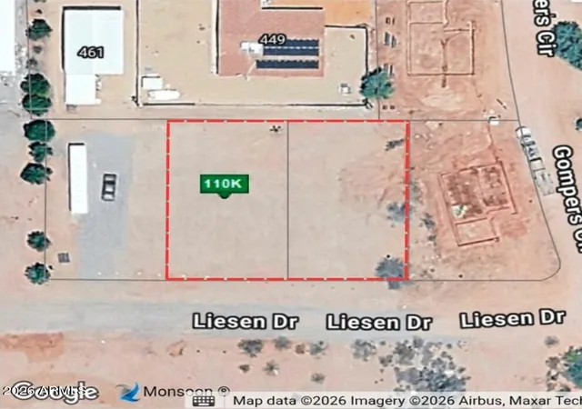 1st image of 000 Liesen, Morristown, AZ 85342 | MLS# 7066872