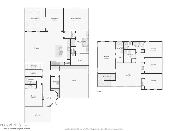 40th image of 24495 N 142nd Dr, Surprise, AZ 85387 | MLS# 7069072