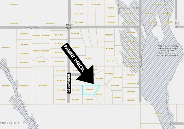 Photo 3 of Land for sale at 30223 N 231st Avenue, Wittmann, AZ 85361 | MLS# 7067107 | Listing updated on 2026-09-02