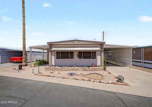 Photo 2 of Manufactured home for sale at 2700 E Allred Ave #R87, Mesa, AZ 85204 | MLS# 7067364 | Listing updated on 2026-09-14