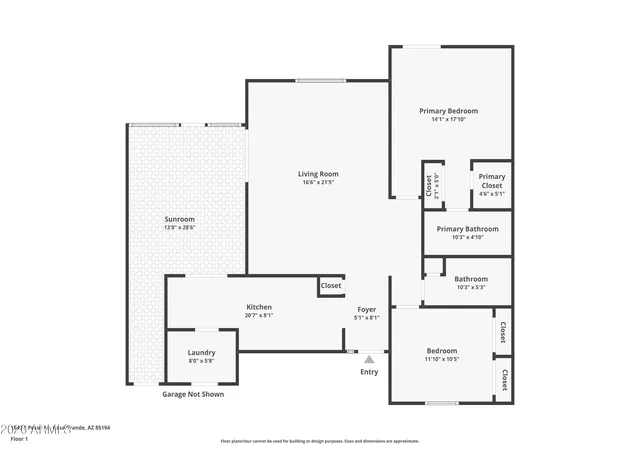 41st image of 1849 S Pecos Dr, Casa Grande, AZ 85194 | MLS# 7068815