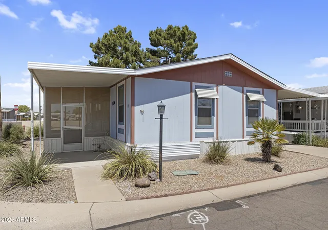 Photo 1 of Manufactured home for sale at 10955 N 79th Ave #125, Peoria, AZ 85345 | MLS# 7069406 | Listing updated on 2026-09-21