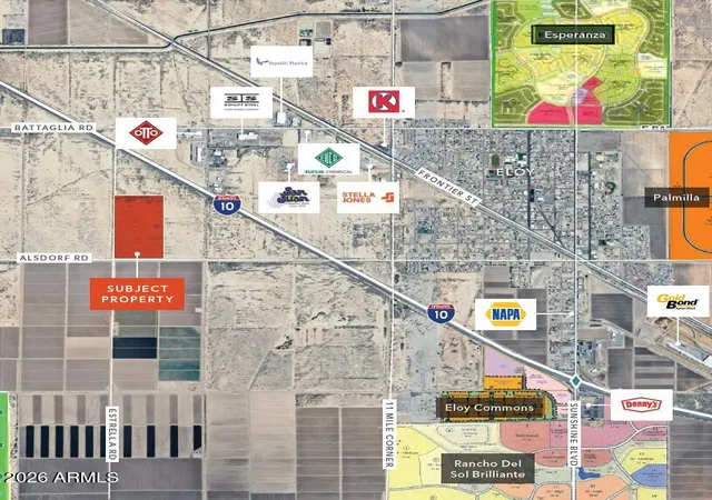 Photo 2 of Land for sale at 375 N Tumbleweed Rd, Eloy, AZ 85131 | MLS# 7067829 | Listing updated on 2026-08-17