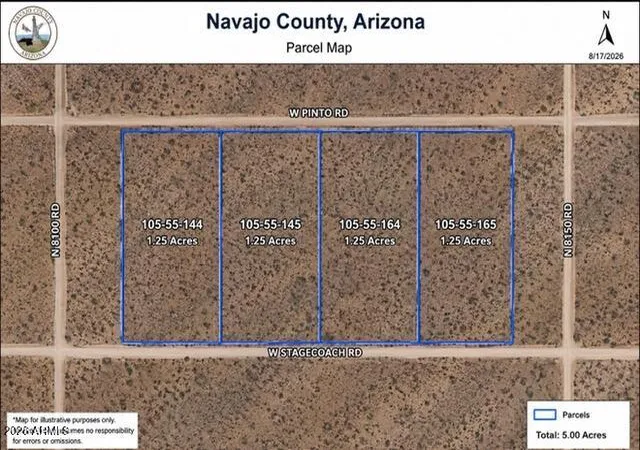 Photo 2 of Land for sale at 0 Arizona Ranchos #32, Sun Valley, AZ 86029 | MLS# 7067968 | Listing updated on 2026-09-08