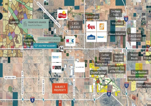 Photo 1 of Land for sale at 0000 E Hanna Rd, Casa Grande, AZ 85193 | MLS# 7068280 | Listing updated on 2026-08-18
