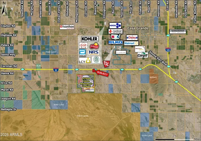 Land for sale at 0 S Bianco Rd, Stanfield, AZ 85172 | MLS# 7068323