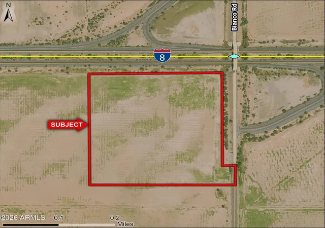 Photo 2 of Land for sale at 0 S Bianco Rd, Stanfield, AZ 85172 | MLS# 7068323 | Listing updated on 2026-08-18