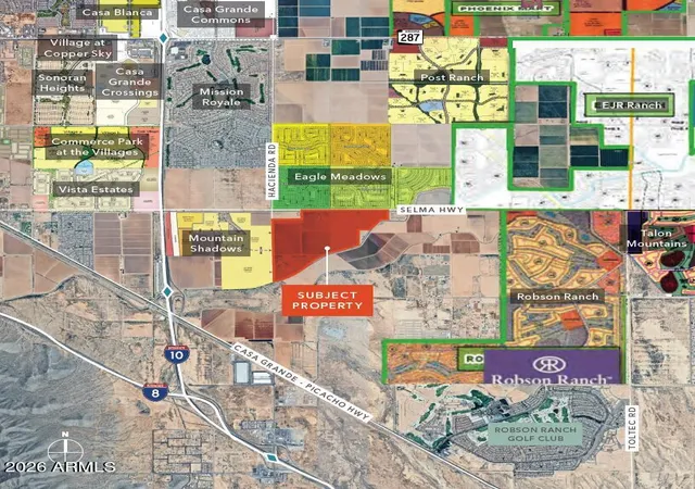Photo 1 of Land for sale at 8445 W Selma Hwy, Casa Grande, AZ 85194 | MLS# 7068302 | Listing updated on 2026-08-18