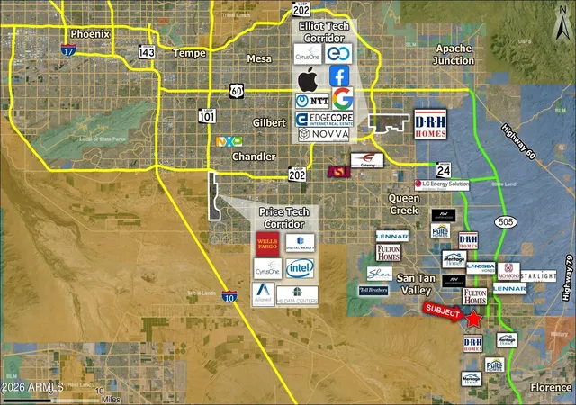 3rd image of 0 E Arizona Farms Rd, Florence, AZ 85132 | MLS# 7068333