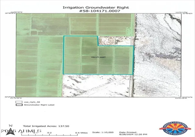 Photo 4 of Land for sale at 0 W Arica Rd #0, Stanfield, AZ 85172 | MLS# 7068341 | Listing updated on 2026-08-19