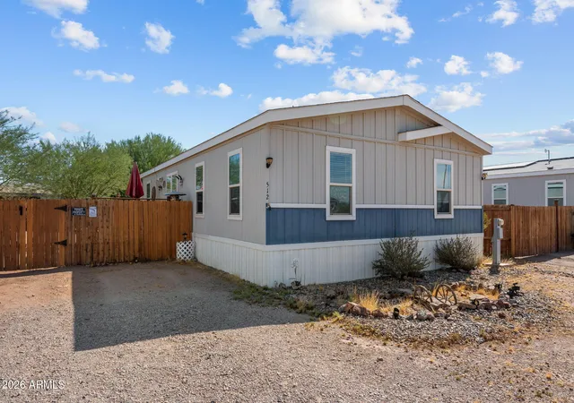 Photo 1 of Manufactured home for sale at 512 W Claessens Dr, Morristown, AZ 85342 | MLS# 7072095 | Listing updated on 2026-08-28