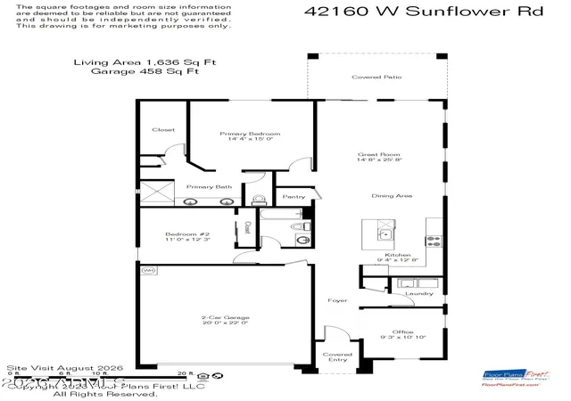Photo 3 of Single family home for sale at 42160 W Sunflower Rd, Maricopa, AZ 85138 | MLS# 7070915 | Listing updated on 2026-08-26