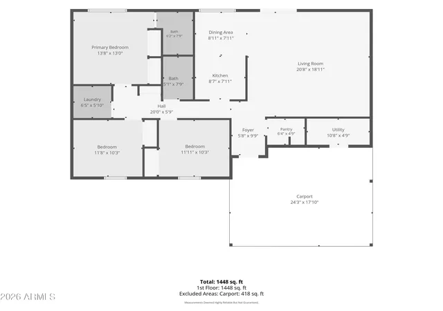 Photo 3 of Sale Pending at 2436 E Jerome Ave, Mesa, AZ 85204 | MLS# 7069692 | Listing updated on 2026-08-25