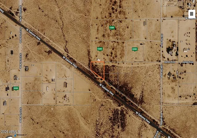 Photo 1 of Land for sale at 00 W Salome, Tonopah, AZ 85354 | MLS# 7069469 | Listing updated on 2026-08-25