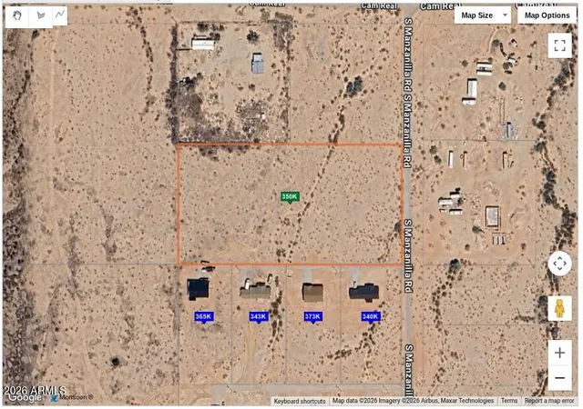 Photo 2 of Land for sale at 0 S Manzanilla Rd #12, Buckeye, AZ 85326 | MLS# 7069551 | Listing updated on 2026-08-21