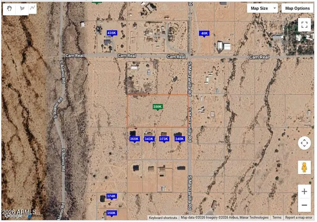 Photo 3 of Land for sale at 0 S Manzanilla Rd #12, Buckeye, AZ 85326 | MLS# 7069551 | Listing updated on 2026-08-21