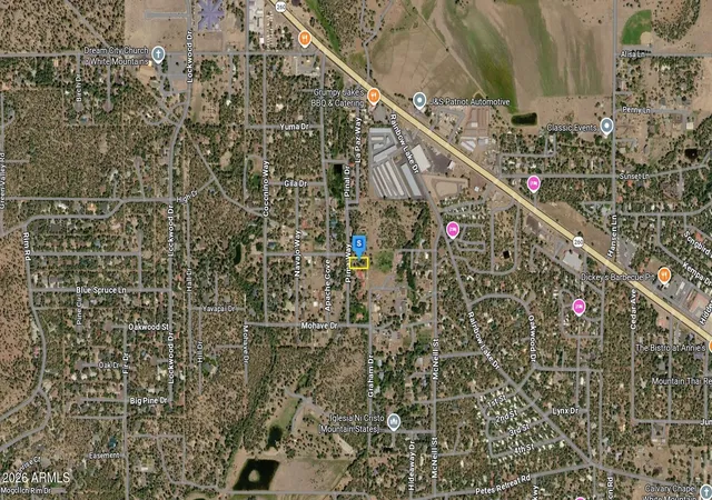 Photo 3 of Land for sale at 2595 Pima Wy #6, Lakeside, AZ 85929 | MLS# 7069745 | Listing updated on 2026-09-30