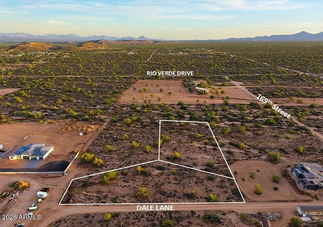 Photo 1 of Land for sale at 00 E Dale Ln, Scottsdale, AZ 85262 | MLS# 7070460 | Listing updated on 2026-08-24