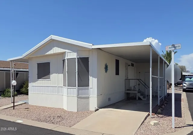 Photo 1 of Manufactured home for sale at 652 S Ellsworth Rd #147, Mesa, AZ 85208 | MLS# 7070430 | Listing updated on 2026-09-02