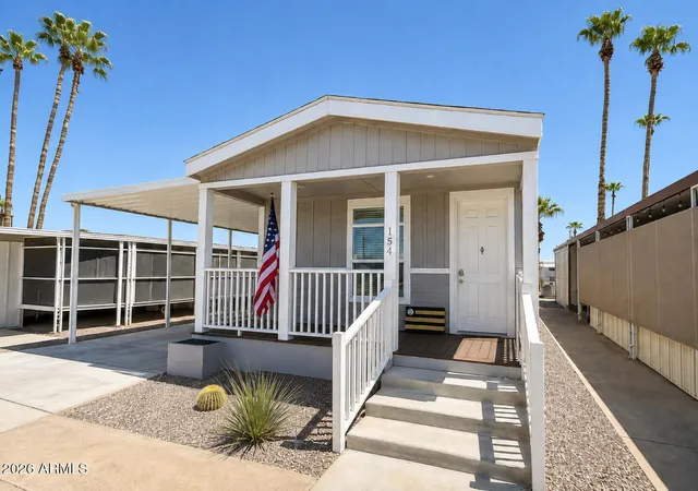 Photo 1 of Manufactured home for sale at 3300 E Broadway Rd #154, Mesa, AZ 85204 | MLS# 7070879 | Listing updated on 2026-08-25